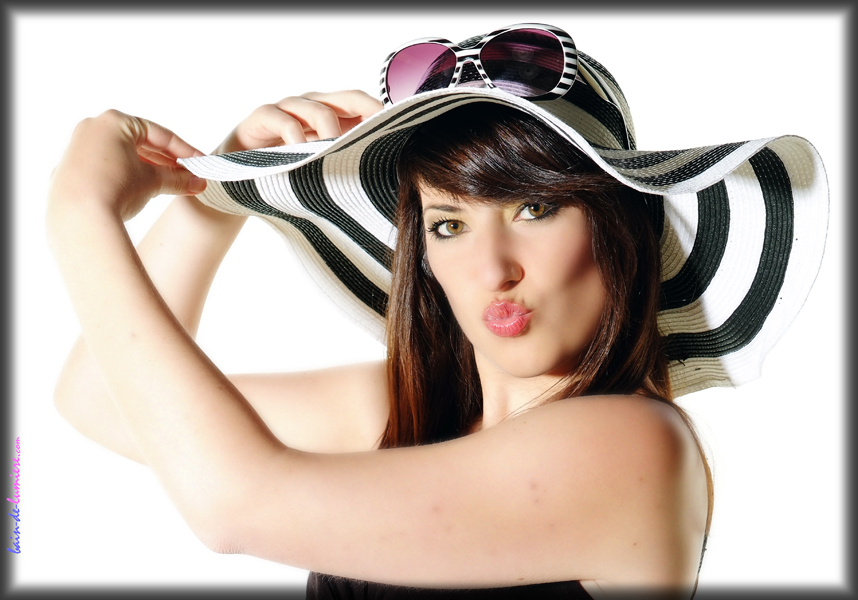 photo en studio femme